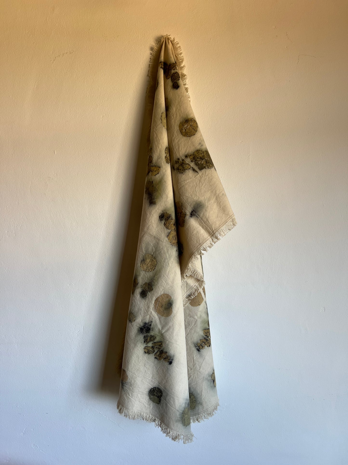 Eco-Printed Cotton Table Runner – Pennygum