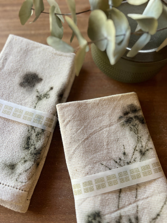 Eco-Printed Napkins